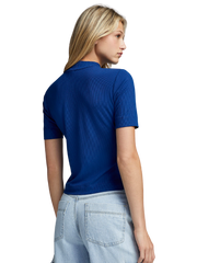 Ribbed Turtle Neck T-Shirt