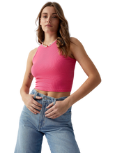 Ribbed Racerback Tank Top