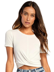 Tangled Crop T-Shirt