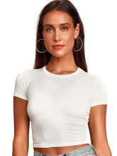 FlawlessFit Crop T-shirt