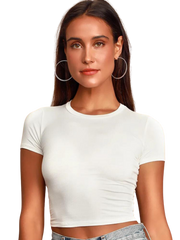 FlawlessFit Crop T-shirt