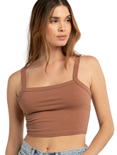 Narrow Strap Square Neck Tank
