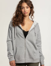 Swarona Full-Sleeve Zip-Front Hoodie For Women