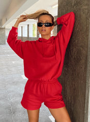 Swarona Women Full Sleeve Sweatshirt Cotton Hoodie