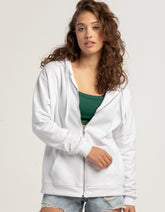 Swarona Full-Sleeve Zip-Front Hoodie For Women