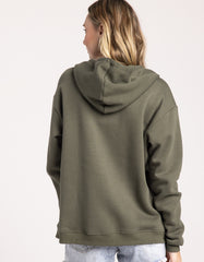 Swarona Full-Sleeve Zip-Front Hoodie For Women