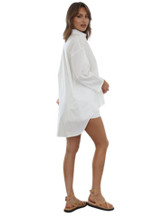 Extended Back Oversized Shirt