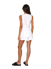 V-Shaped Wrap Top