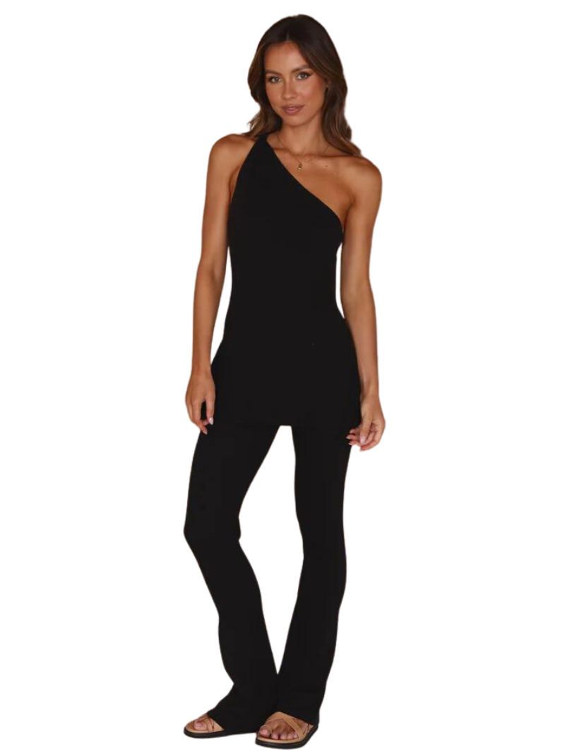 Draped Flare Co-ord Set