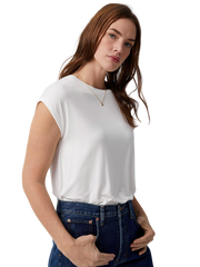 Cuffed Sleeve T-Shirt