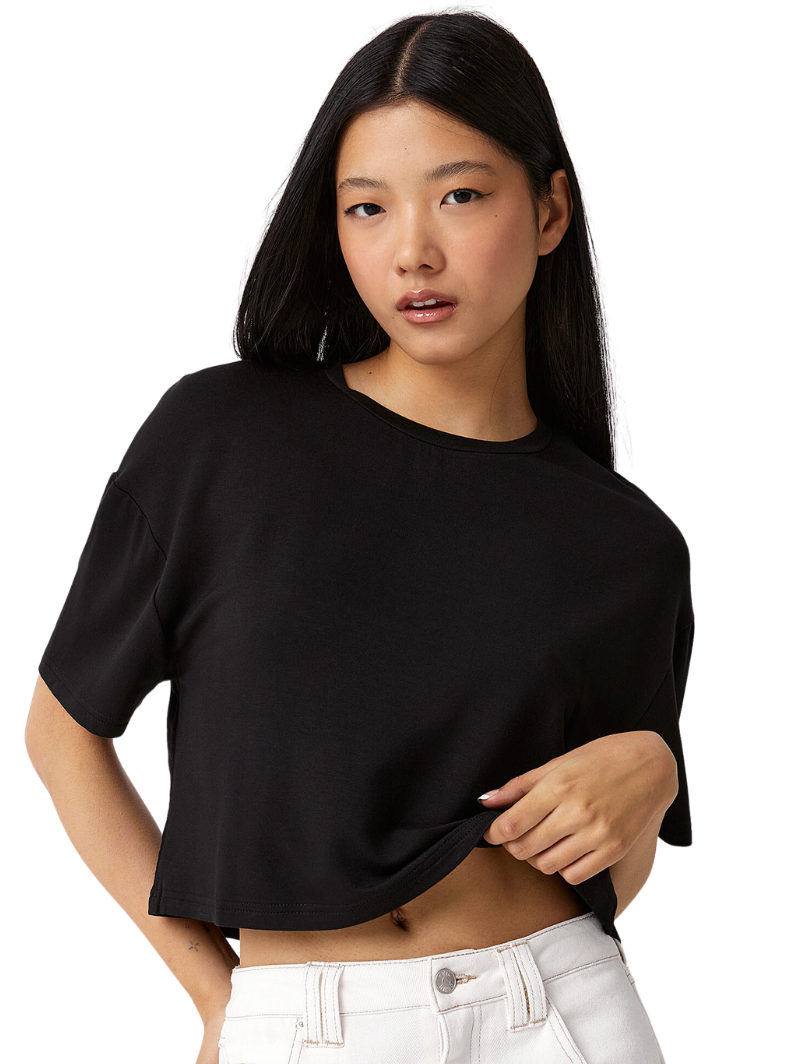 Boxy Fit Crop Top