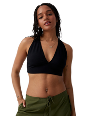 Crossback V-Neck Bralette Top
