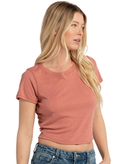 Ribbed Women's Baby T-Shirt