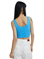 Ultra-Cropped U-Neck Cami Top