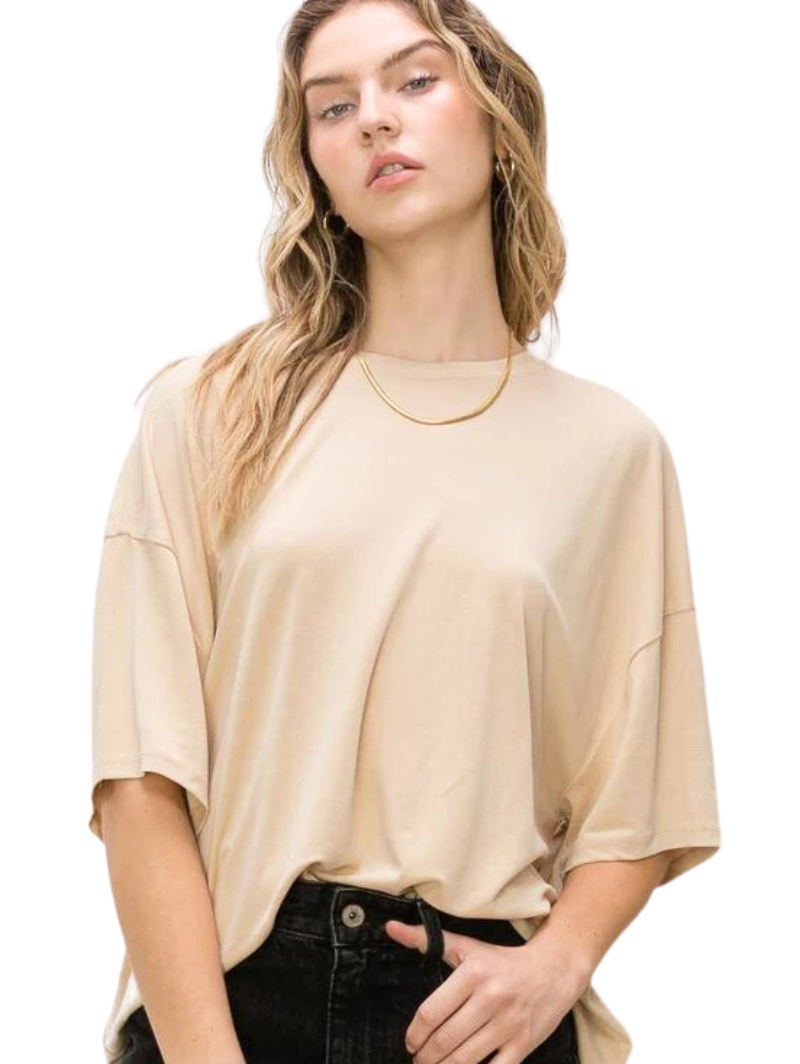 Drop Shoulder Oversized Tee