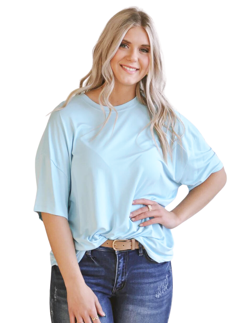 Drop Shoulder Oversized Tee