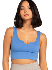 Seamless Ribbed Notch-Cut Tank