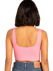 Seamless Ribbed Notch-Cut Tank