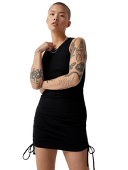 Slim Fit Drawstring Dress