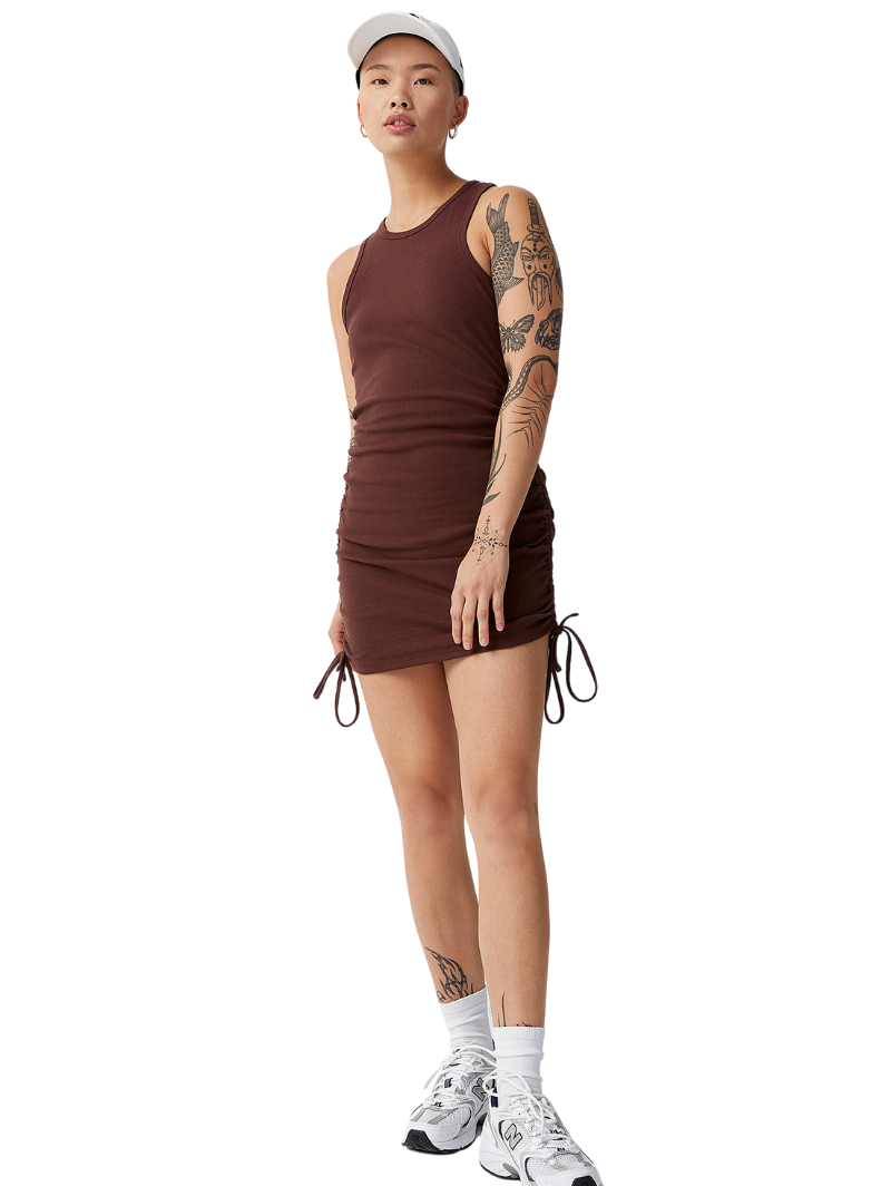Slim Fit Drawstring Dress