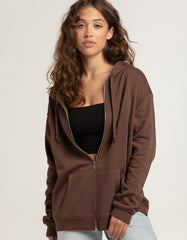 Swarona Full-Sleeve Zip-Front Hoodie For Women