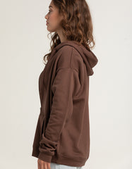 Swarona Full-Sleeve Zip-Front Hoodie For Women