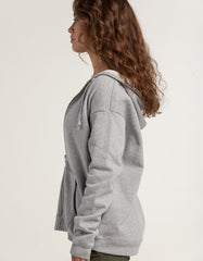 Swarona Full-Sleeve Zip-Front Hoodie For Women