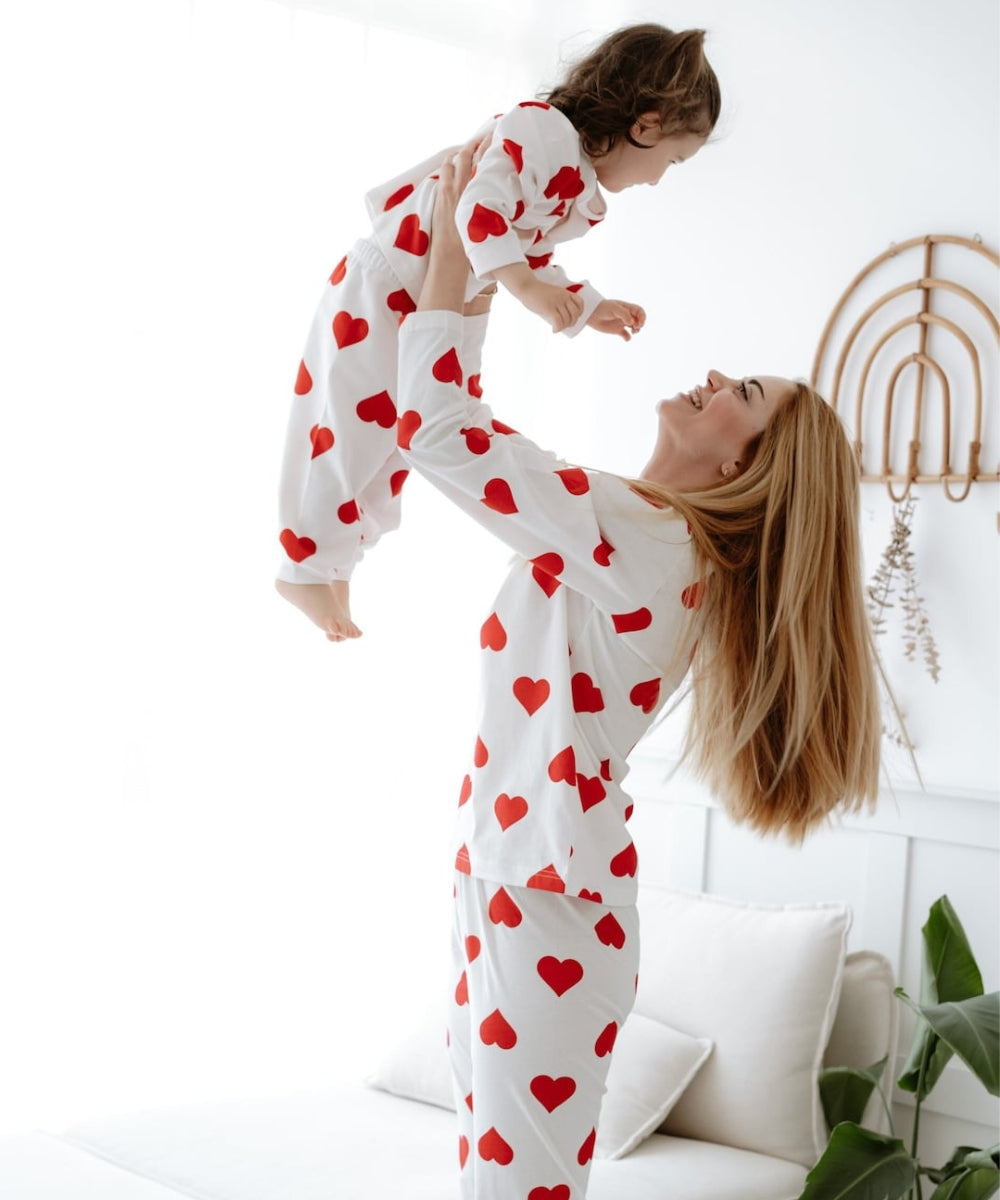 Matching Mother and Child Pajama Set