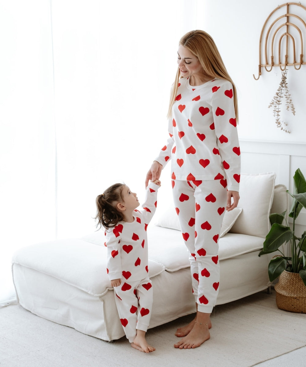 Matching Mother and Child Pajama Set