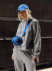 Swarona Oversized Fit Hoodie with Kangaroo Pockets