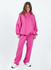 Swarona Oversized Fit Hoodie with Kangaroo Pockets