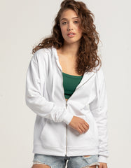 Swarona Full-Sleeve Zip-Front Hoodie For Women