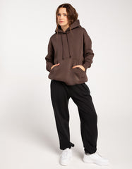 Swarona Oversized Fit Hoodie with Kangaroo Pockets