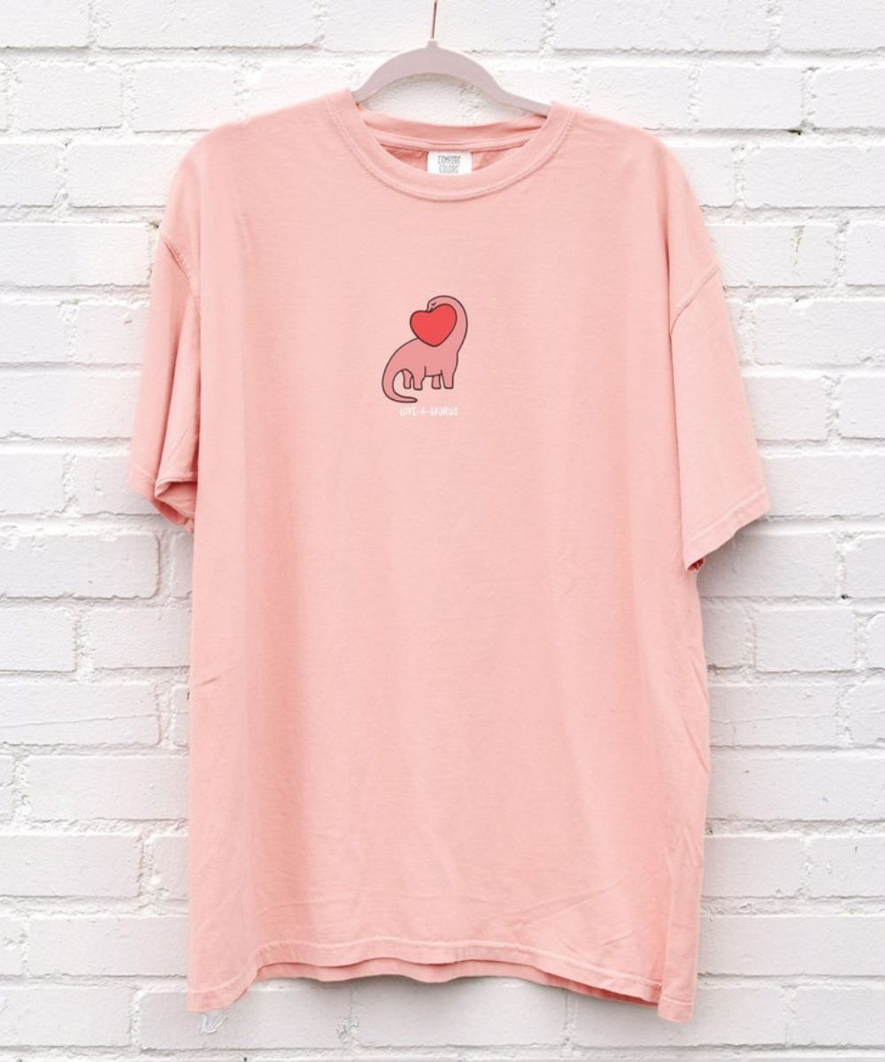 Dino Love Oversized T-Shirt