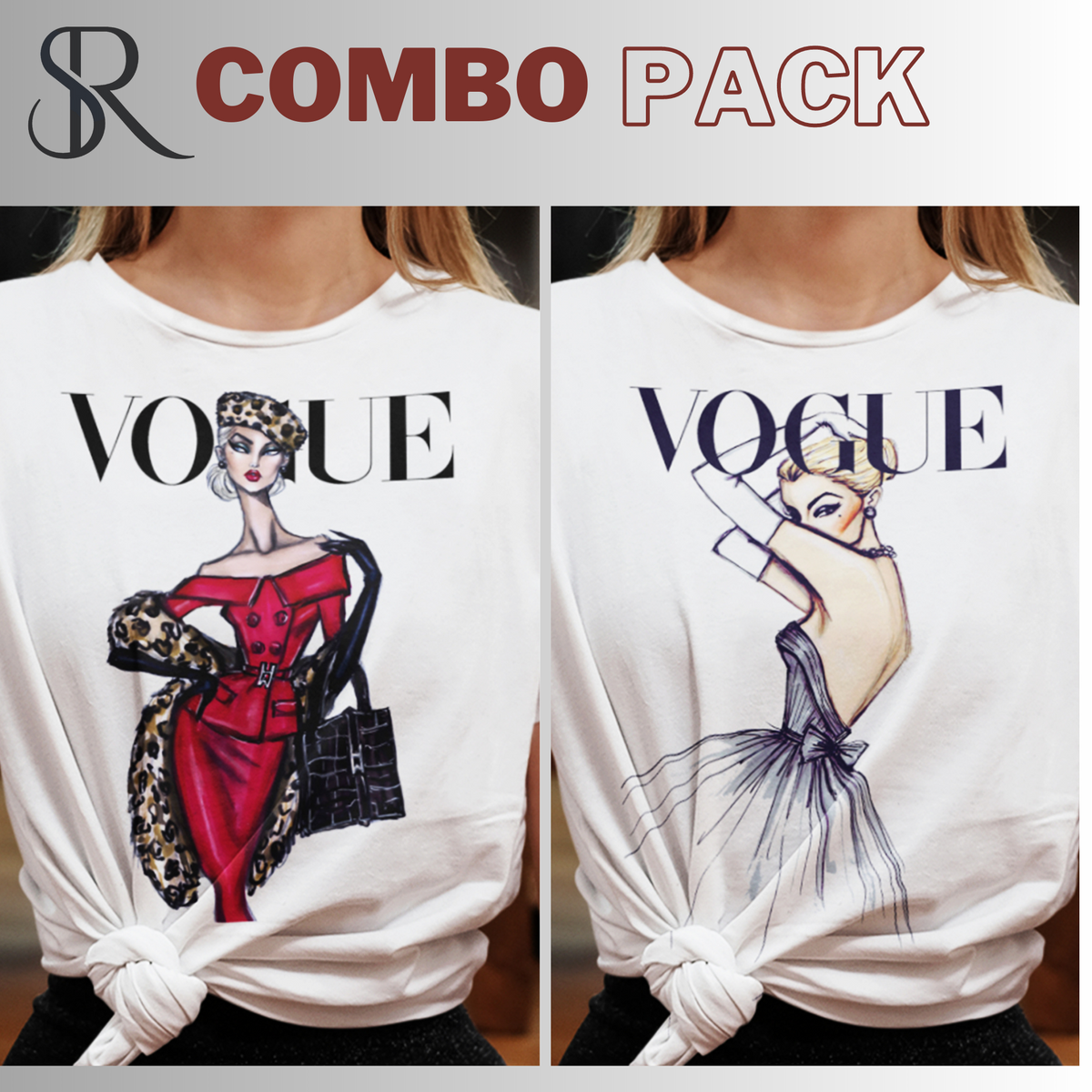 VOGUE COMBO TEE- (Lubei & Hongyifu Princess)