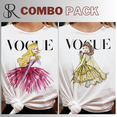 VOGUE COMBO TEE- PACK OF 2