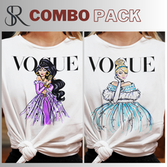 VOGUE COMBO TEE- PACK OF 2