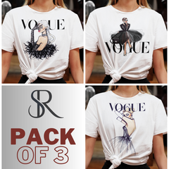 VOGUE PACK OF 3- (Heiren, Lubei & Panther Princess)