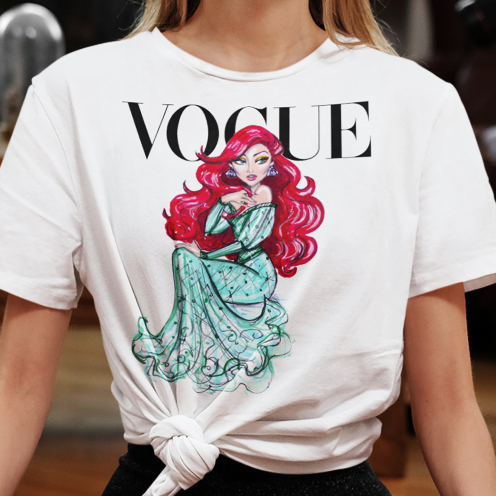 VOGUE PACK OF 4 - (Ariel, Belle, Jasmine & Cinderella Princess)